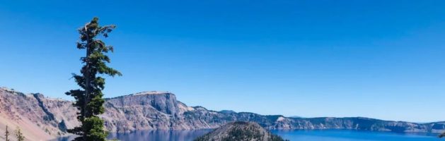 俄勒冈州 火山口湖国家公园crater Lake National Park 神奇风景在哪里