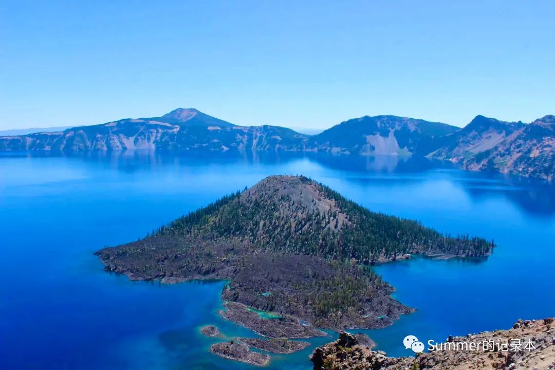 俄勒冈州 火山口湖国家公园crater Lake National Park 神奇风景在哪里